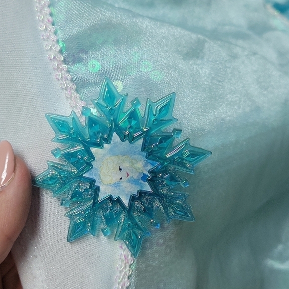 Disney Frozen Elsa dress costume size medium (7-8) - Picture 3 of 10